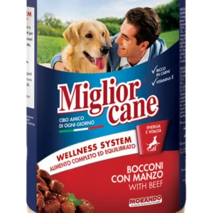 Miglior Cane Biftekli Chunks Köpek Konserve 405gr 24'lü