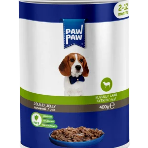 PawPaw Kuzu Etli Chunk Yavru Köpek Konserve 400 G 24'lü
