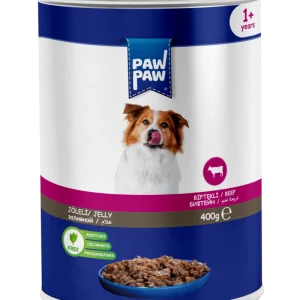 PawPaw Sığır Etli Chunk Köpek Konserve 400 G 24'lü